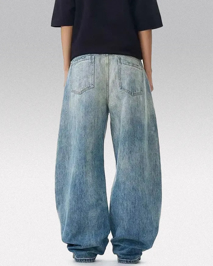 Retro Washed jeans ’Drift’
