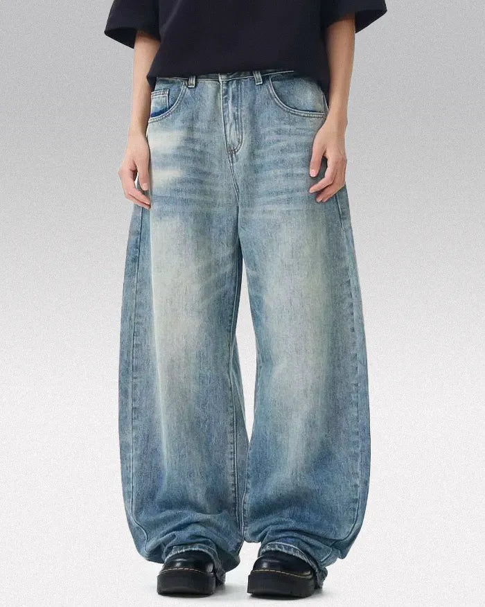 Retro Washed jeans ’Drift’