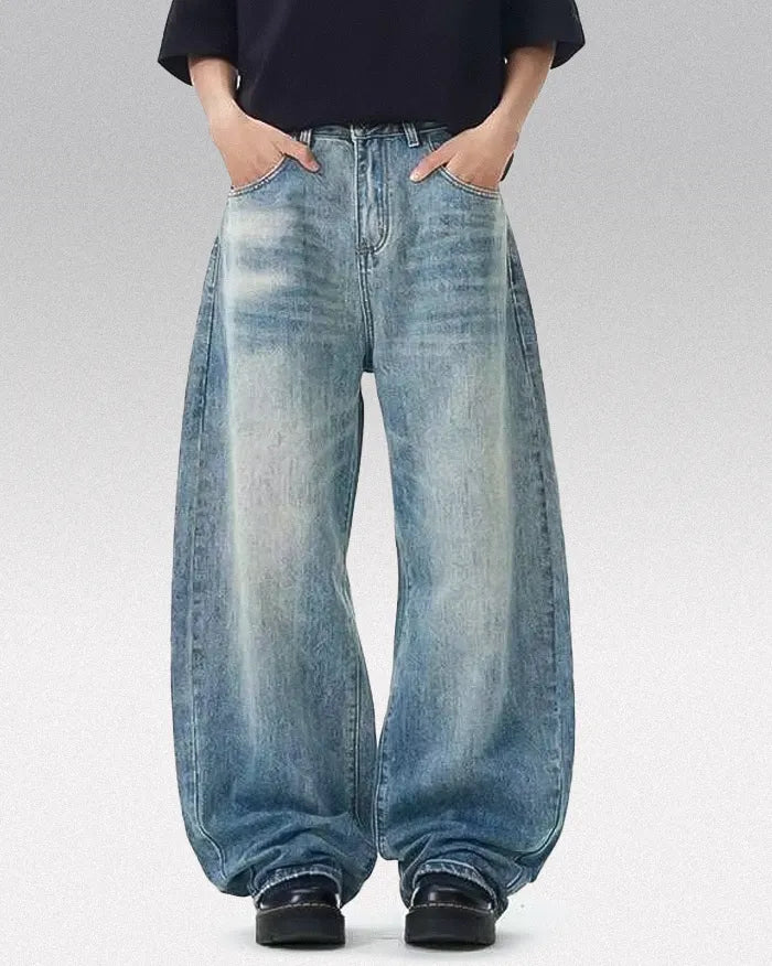 Retro Washed jeans ’Drift’