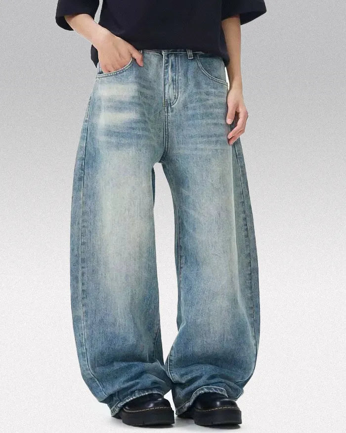 Retro Washed jeans ’Drift’