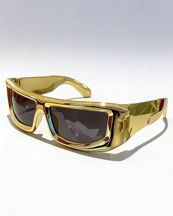 Shiny Sunglasses ’Arcad’ - Gold