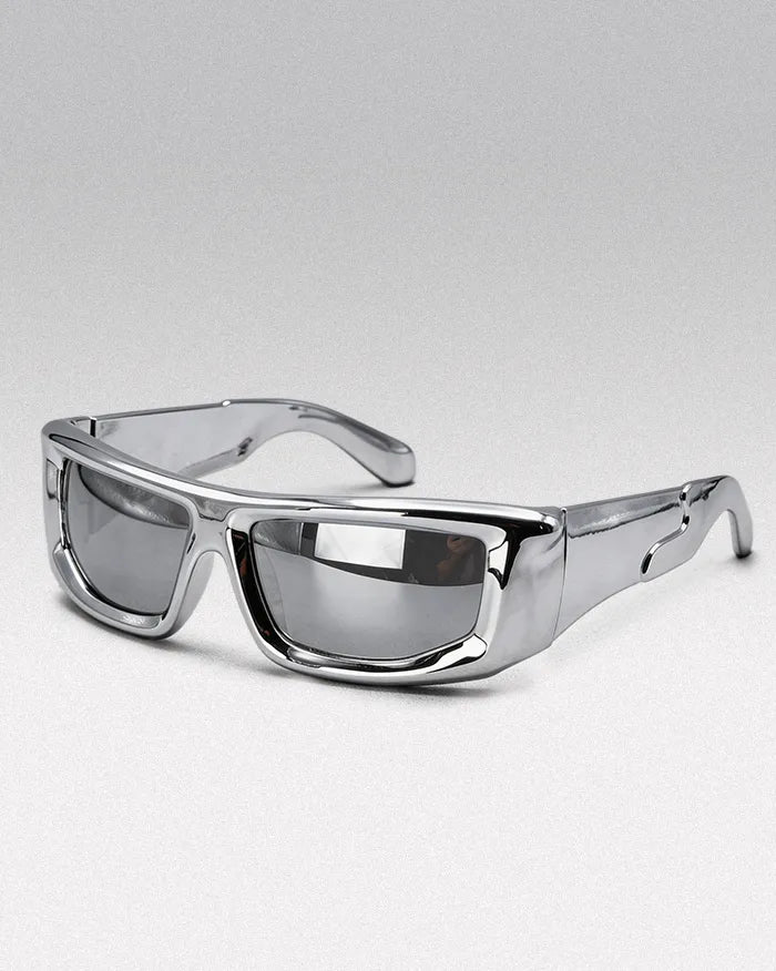 Shiny Sunglasses ’Arcad’ - Silver