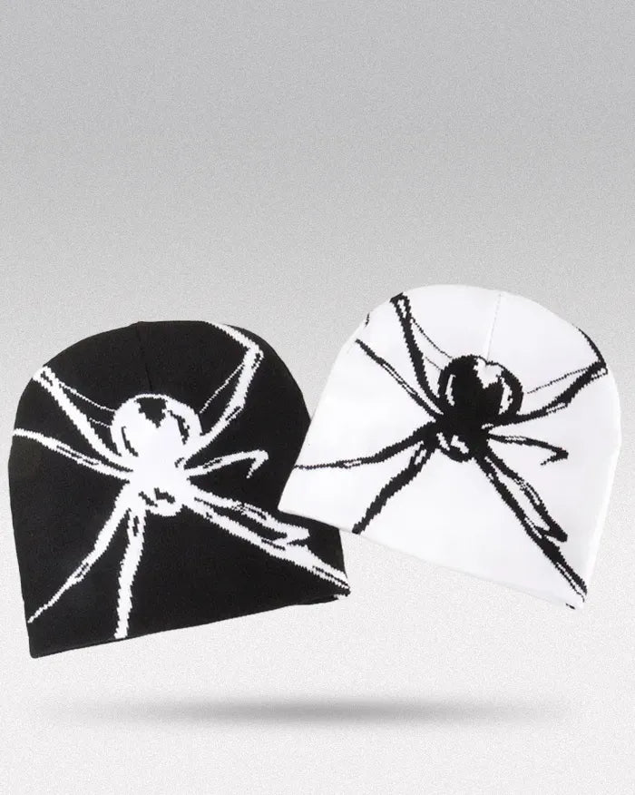 Spider Beanie Y2K ’Obsid’