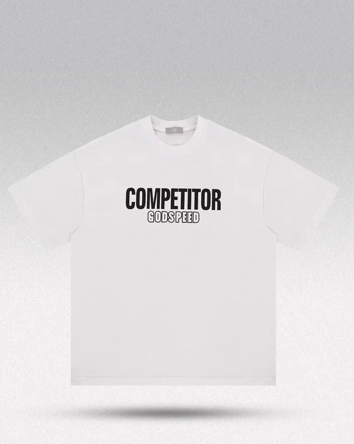 Streetwear t-shirt ’Competitor’ - Off-white / M