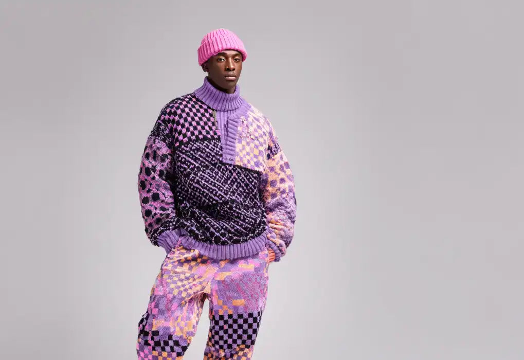 black man in y2k outfit