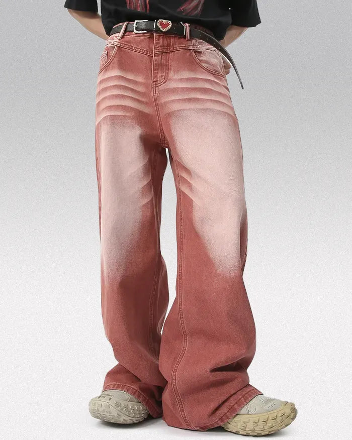 Vintage red jeans ’Blitz’ - S
