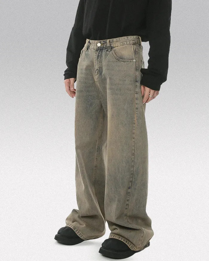 Vintage wash jeans ’Axel’