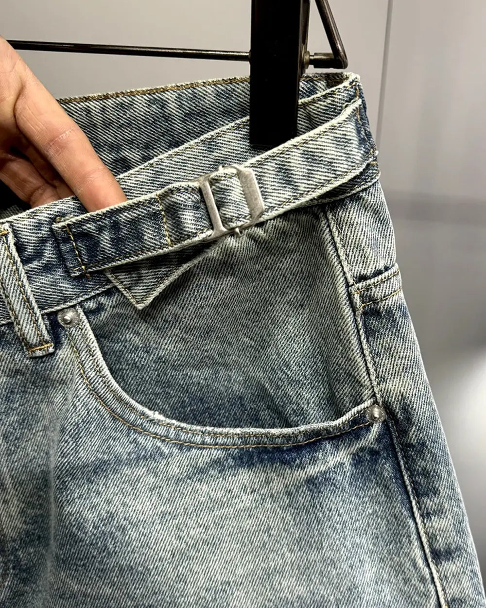 Washed jorts ’Spectro’