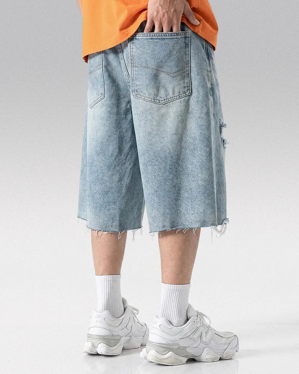 Washed jorts ’Spectro’