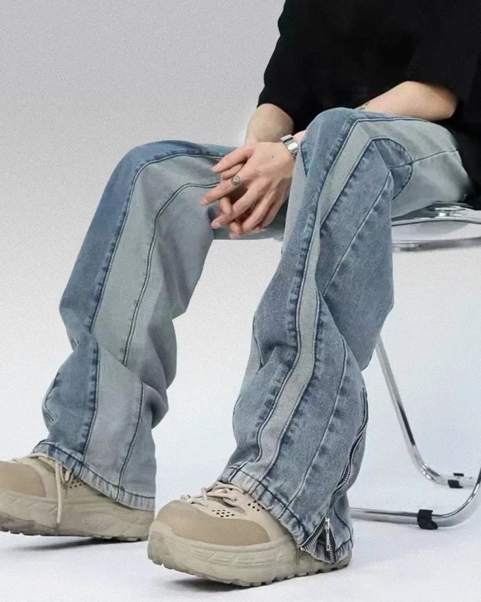 Washed trousers ’Delta’