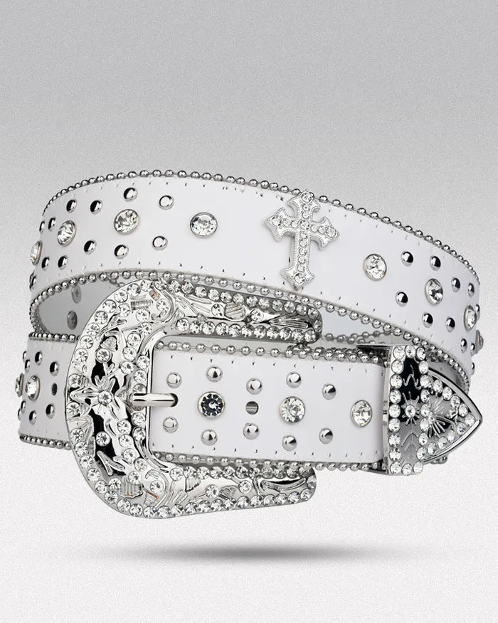 White Y2k belt ’Cryo’