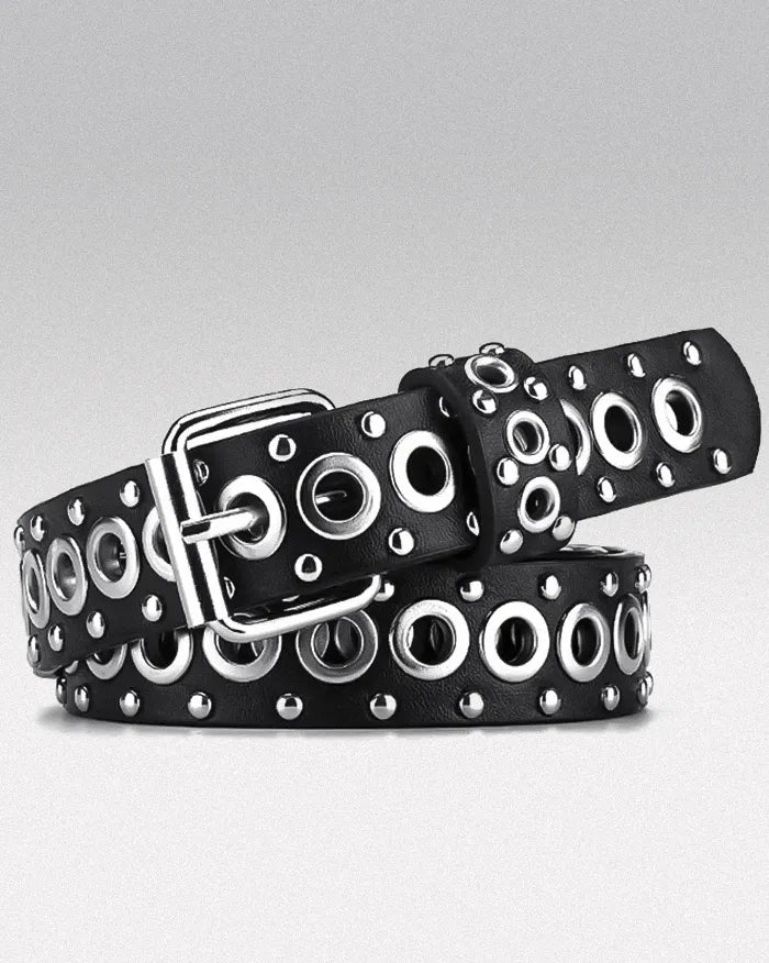 Women Y2k belt ’Eonflux’ Black