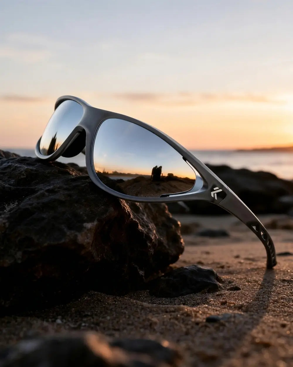 Wraparound Sunglasses Y2K ’Topaz’