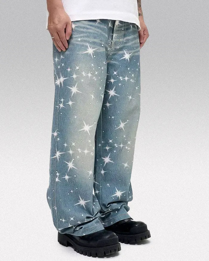 Y2k Blue Jeans ’Xenon’