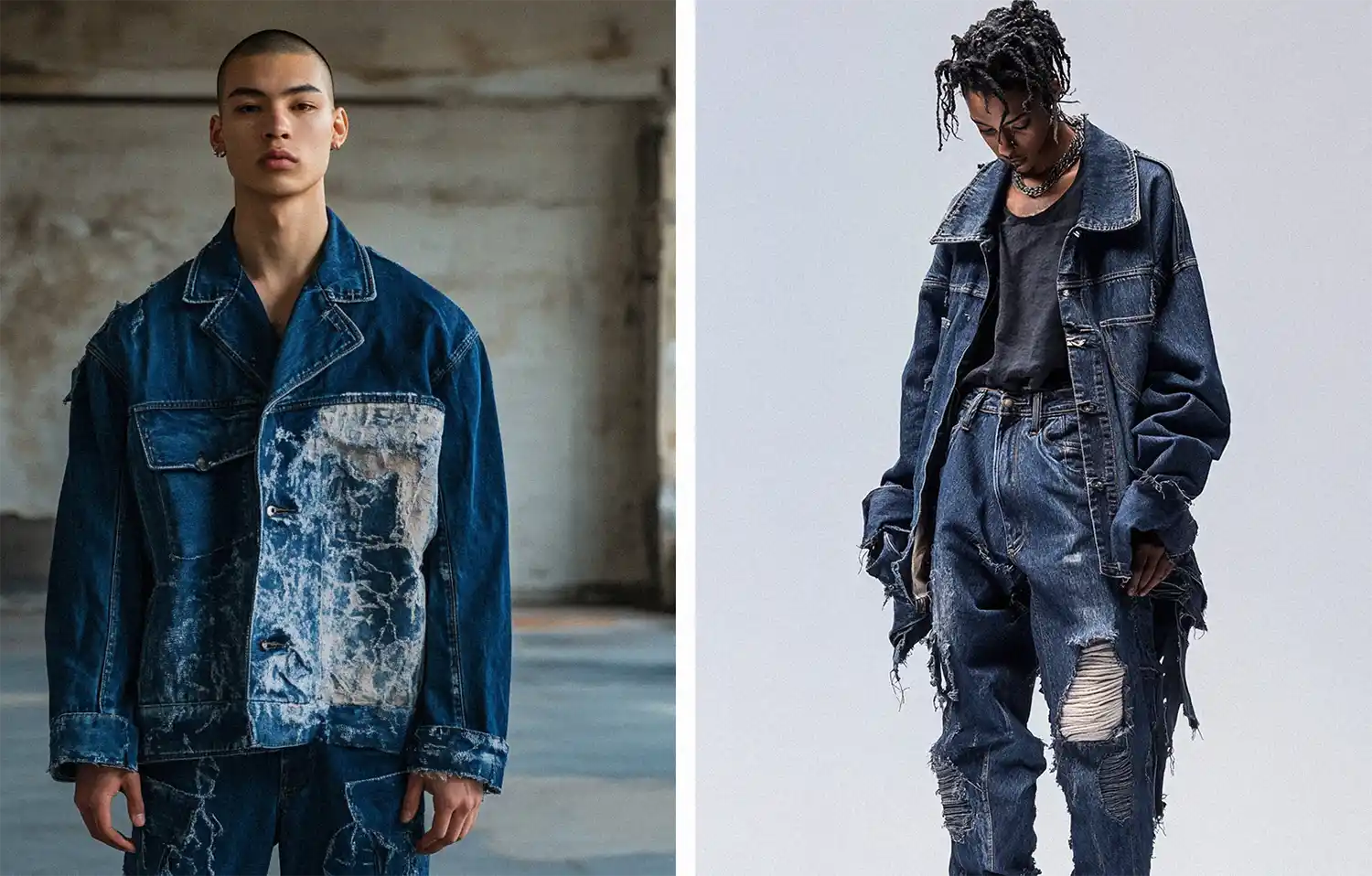 y2k denim outfits