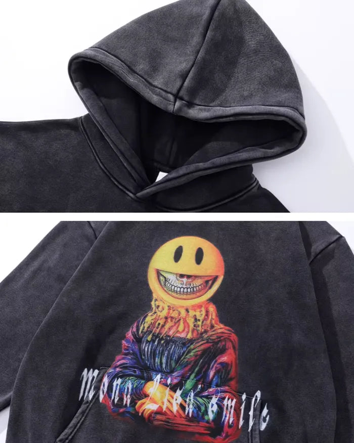 Y2k hoodie men’s ’Mona’