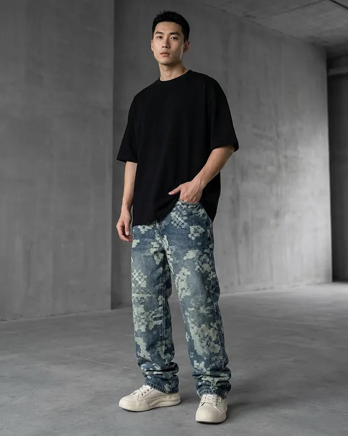 Y2k men jeans ’Cygnus’