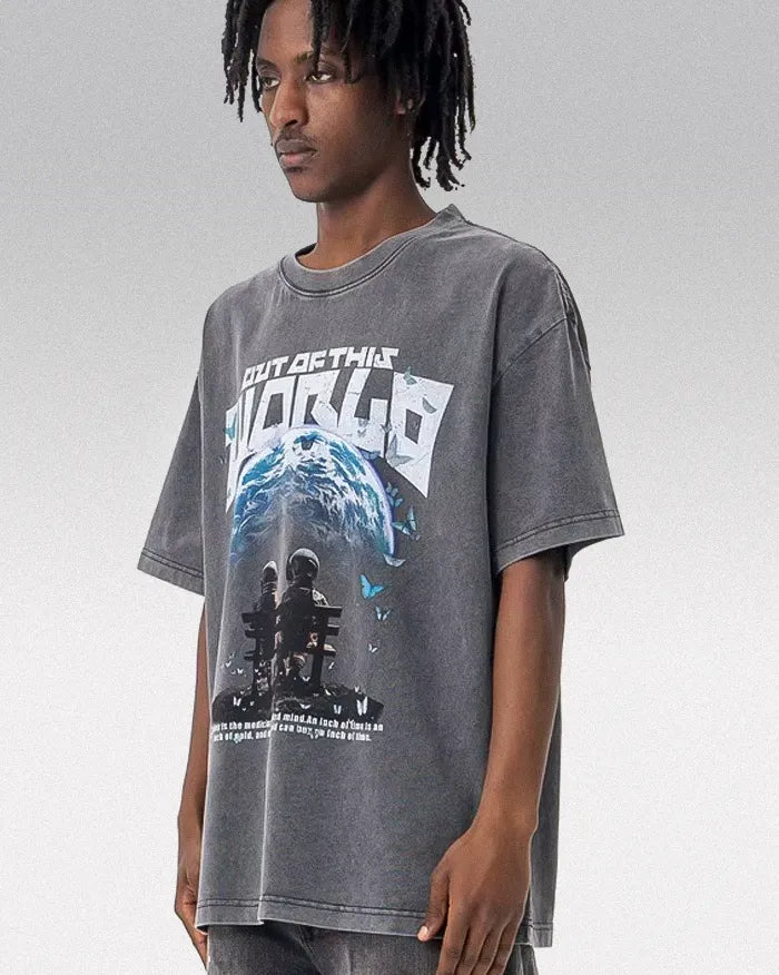 Y2k men’s t-shirt ’Nexus’