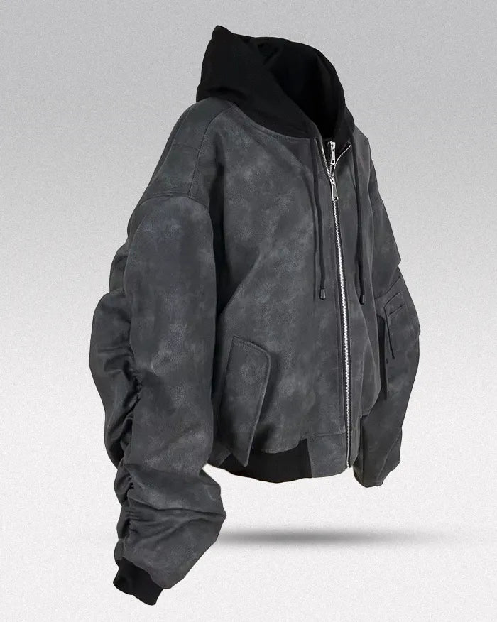 Y2k oversized jacket ’Nightcore’