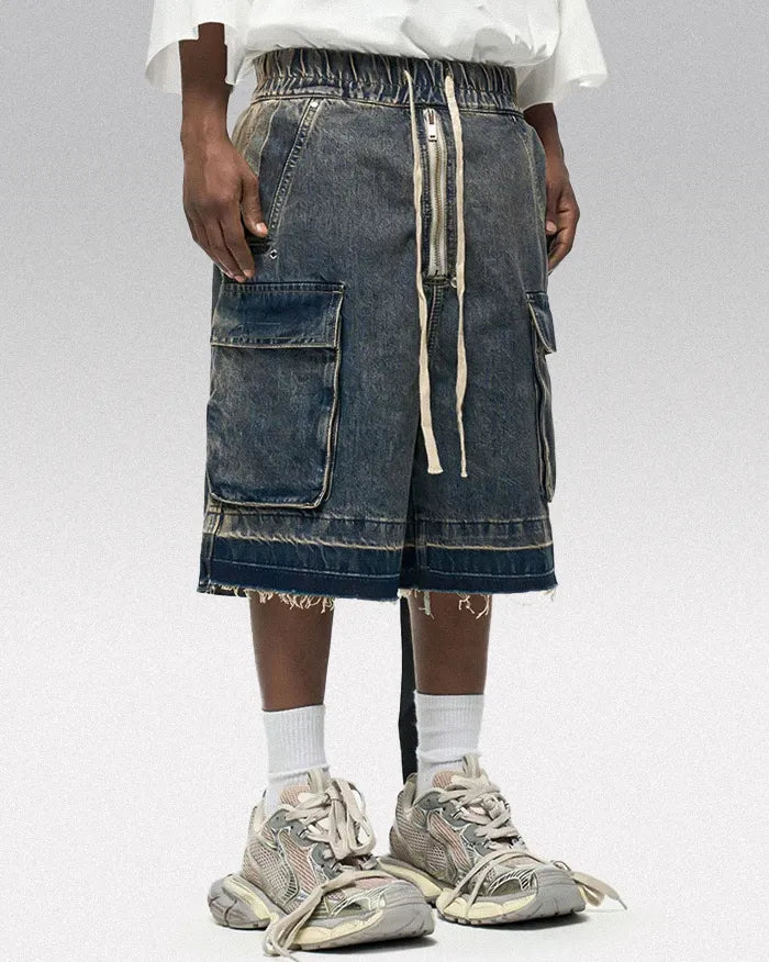 Y2k shorts ’Neon’ - Blue / S