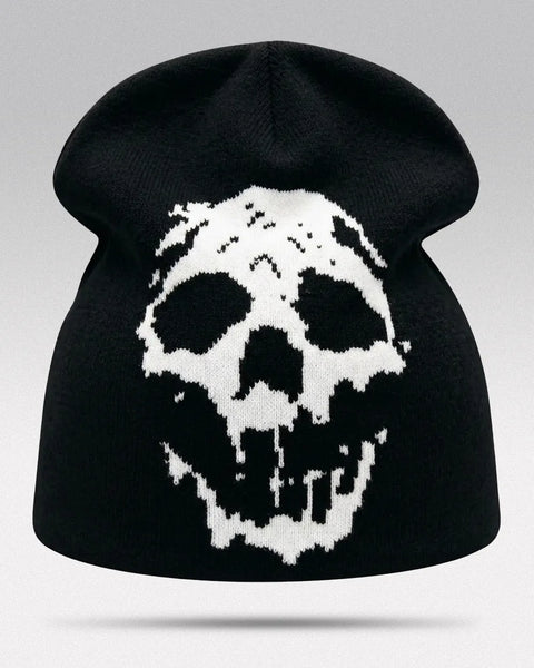 Y2K Skull Beanie